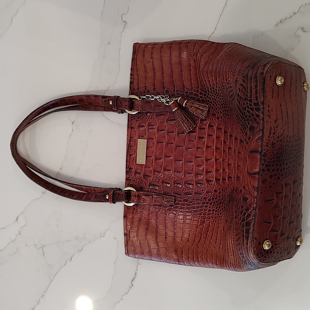 Brahmin Melbourne Collection tote in pecan